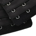 thumbnail image 3 of 5pcs 3x3 Crochet Extension Bra Women - Black, 3 of 8