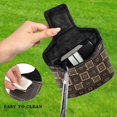 thumbnail image 4 of Haosy Elegant Geometry Golf Mallet Putter Cover Strong Magnetic Leather Golf Club Headcover Closure, 4 of 7