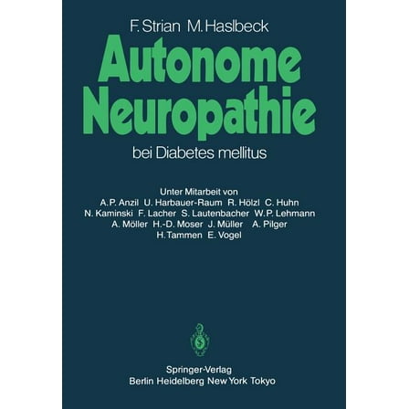 Autonome Neuropathie Bei Diabetes Mellitus, (Paperback)