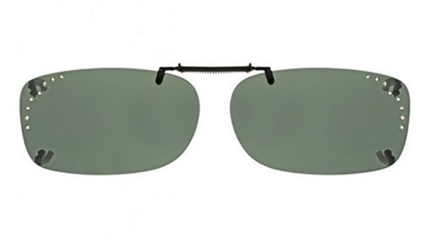 Solar Shield Dioptics Rectangle Black Sunglass