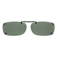 thumbnail image 3 of Solar Shield Dioptics Unisex Rectangle Fashion Sunglasses Black, 3 of 8