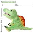 thumbnail image 1 of Dinosaur Puppet Series Cute Plush Hand Puppets Pretend Playing Doll Soft, 1 of 2