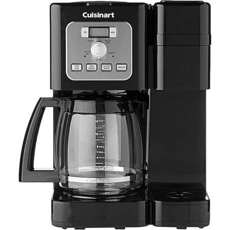 

Restored Cuisinart SS-12FR 12 Cup Center Brew Basics Coffeemaker Black - Certified Refurbished