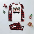 thumbnail image 2 of Odeerbi Christmas Pajamas for Family Holiday Long Sleeve Family Christmas Pajamas Matching Sets Mom Printed Parent Child Loungewear Set Two-Piece Sleepwear Xmas PJs Set Camouflage, 2 of 7