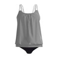 thumbnail image 4 of Trajes de Baño de Corte Alto para las Mujeres sin Mangas Sólido Empuje-Up Acolchado Traje de Baño Set, Ropa de Playa Sexy con Almohadilla de Pecho, Verano de Poliéster, 4 of 4