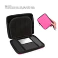 thumbnail image 4 of Carrying Case for 2DS, Protective Hard Shell Portable Travel Bag with 8 Game Card Slots and Inner Pocket,  Pouch for Console, Cables, Accessories, 4 of 7