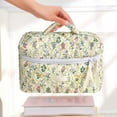 thumbnail image 5 of Large Floral Makeup Bag Set Women's Travel Cosmetic Organizer Quilted Toiletry Storage Pouch Cute Fashionable Portable, 5 of 5