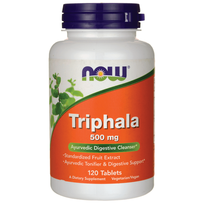 NOW Foods Triphala 500 mg. 120 Tablets