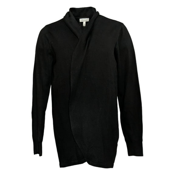 Ella Moss Women's Sweater Sz M Cozy Cardigan Layering Piece Black