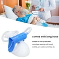 thumbnail image 4 of Portable Pee Bottle, Ergonomic Design 2000ml Light Portable Male Urine Bottle  for Hospital White, 4 of 7