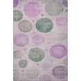 thumbnail image 2 of Addison Rugs Mayfield Premium Machine Washable Transitional Geometric Blush Rectangle Rug, 3' x 5', 2 of 7
