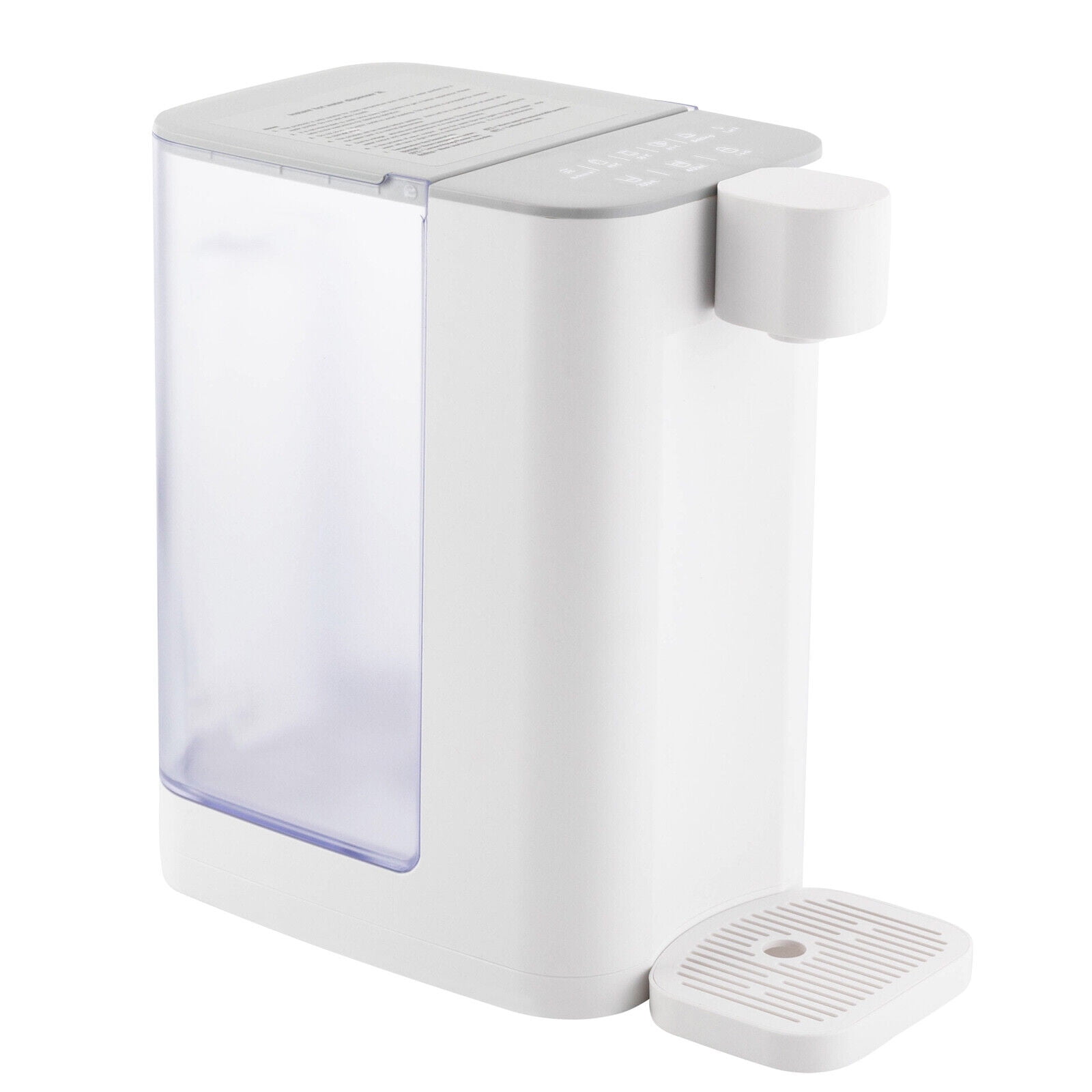 Instant Hot Water Dispenser Countertop Electric Kettle Temperature Adjustable White