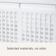 thumbnail image 4 of Cestas de almacenamiento plegables - cajas organizadoras de plástico de 4 para armario, cocina y baño • Cajas apilables con compartimentos • ABS blanco • De varios tamaños (S, M, L, XL), 4 of 5