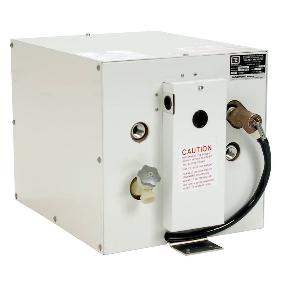 Seaward 120V AC 3 gal Electric Only Water Heater, White