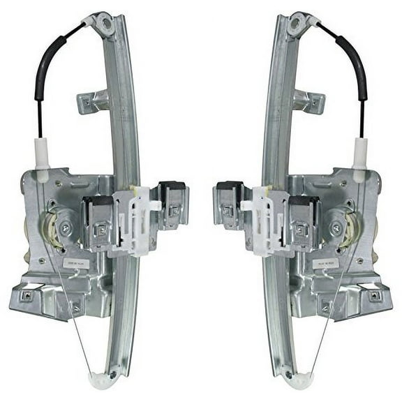 TRQ Front Power Window Regulator w/ Motor Pair Set for 06-11 Buick Lucerne WRA50528