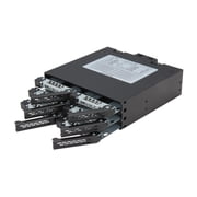 ICY DOCK Full Metal 6 x 2.5 SATA HDD & SSD HotSwap Backplane Cage Mobile Rack for 5.25 Drive Bay - ToughArmor MB996SP-6SB