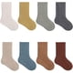 thumbnail image 1 of Calcetines de algodón unisex de color sólido para bebés y niñas, 1 of 3
