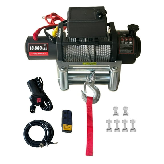 Yiwa 18800lbs Electric Winch, IP67 Waterproof Steel