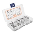 thumbnail image 1 of Flat Washer Assortment Kit, Excellent Performance  Material 9 Different Sizes Flat Washer  For Electrical Connections For Commercial Appliances, 1 of 8
