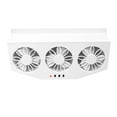 thumbnail image 5 of DAMIFU Car Exhaust Fan Usb Charging/Solar Energy Air Circulation Cooling Ventilation, 5 of 8