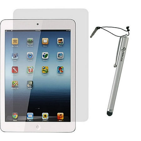 rooCASE 4-Pack Screen Protectors w/ Stylus for iPad Mini