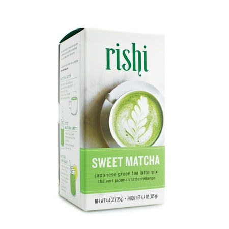 RISHI, SWEET MATCHA JAPANESE GREEN TEA LATTE MIX