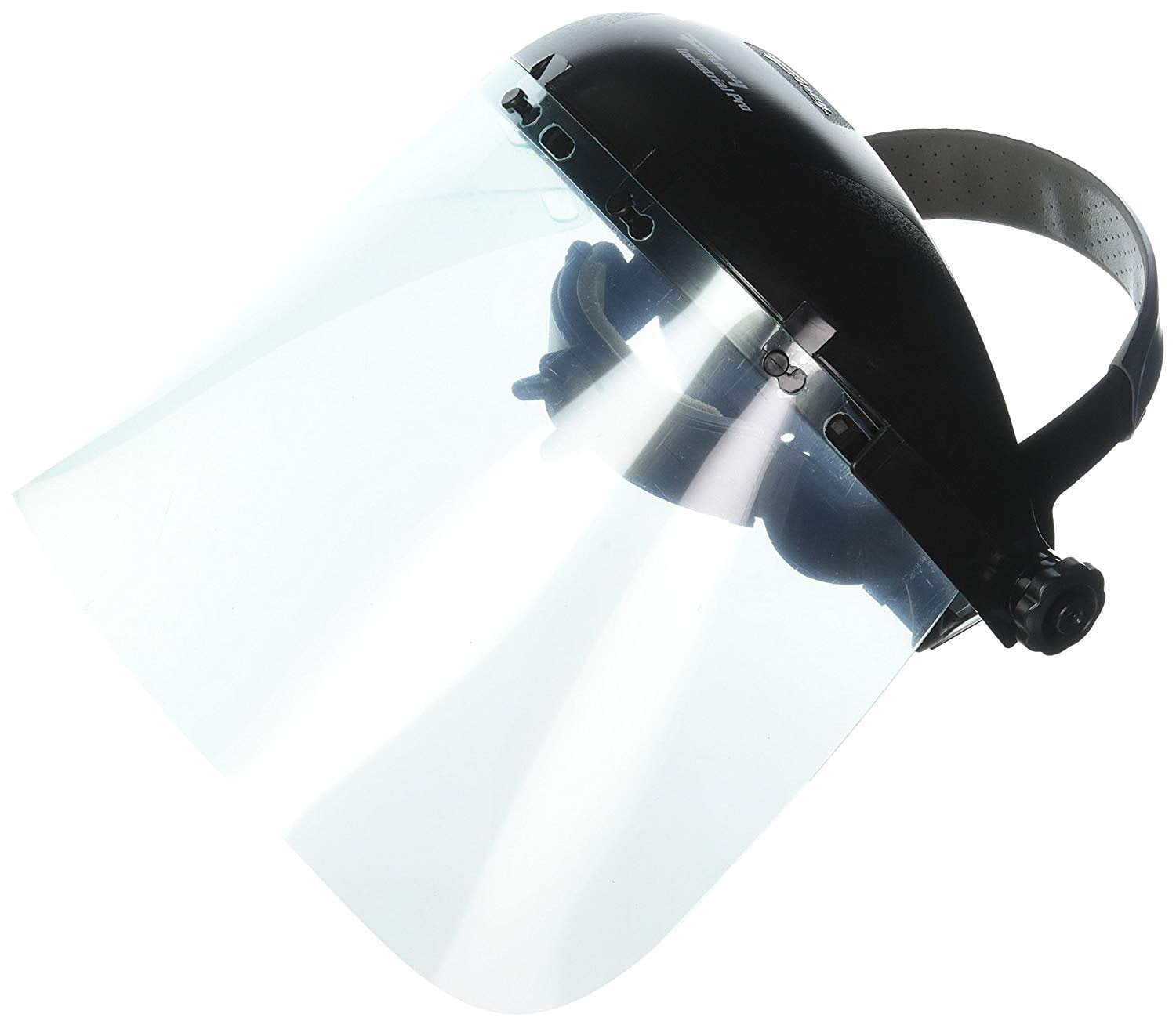 Forney Industries Face Shield with Ratchet-Type Headgear, Clear