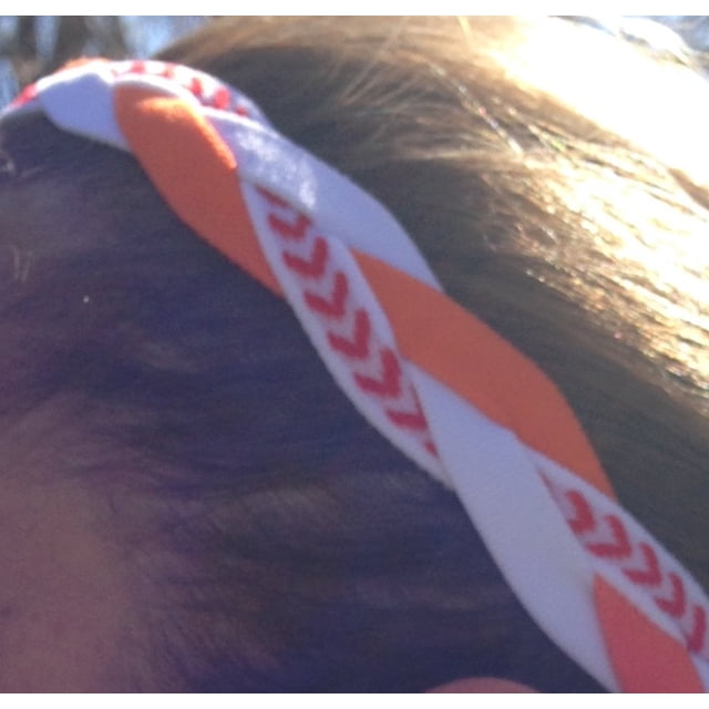 It's Ridic! No Slip Grip/Non-Slip Sports/Athletic Nylon Triple Braided Sports Headband