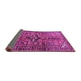 thumbnail image 2 of Ahgly Company Indoor Square Persian Purple Traditional Area Rugs, 5' Square, 2 of 4