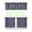 Gothic Style, variant on Gothic Tier Curtains for Kitchen - 3 PC Dark Astral Eclipse & Lunar Design, Farmhouse Rod Pocket Short Curtains with Valance (54x18 + 27.5x24 Inch), Machine Washable