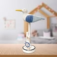 thumbnail image 5 of Beach Nautical Style Decorations Figurines Statues for Bathroom Fairy Garden Bird 8.07x12.40inch, 5 of 8