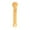 Yellow, variant on Cat Food Spoon - Lickable Cat Food Feeder & Dispenser - for Wet Food - Mess-Free Feeding - - Easy to Use