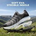 thumbnail image 5 of NORTIV 8 Women's Waterproof Hiking Shoes Lightweight for Walking All Day Comfort Non-Slip Outdoor Trekking Camping Climbing Fashion Sneakers Armadillo FieldLite, 5 of 8