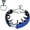 Blue, variant on Prong Training Collar for Dogs, Rotating Ring Welding, Adjustable Dog Training Pinch Collar with Quick Release Buckle, for Small Medium Large Dogs Black,S (14-17" Neck, 2.25mm)