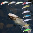 thumbnail image 3 of sunsanly 11cm/13g Minnow Bait Sharp Hook 3D Simulated Fisheye Simulation Throw Long-distance Perch Angling Lure Fishing Gear, 3 of 8
