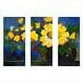 thumbnail image 2 of Trademark Art "Fiesta" Canvas Art by Sheila Golden, 3-Piece Panel Set, 14x32, 2 of 2