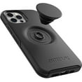 thumbnail image 3 of OtterBox + Pop Symmetry Series Case for iPhone 12 & 12 Pro Only - Retail Packaging Black, 3 of 8