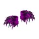 thumbnail image 1 of Chal de plumas artificiales, chal gótico con capas de plumas para disfraz Violeta, 1 of 9