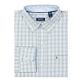 thumbnail image 4 of Big & Tall IZOD Performance Long Sleeve Plaid Button Down Shirt Color: Sunset Purple Size: 2XB, 4 of 4
