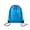 Blue, variant on Visland Folding Multifunctional Double-shoulder Wear-Resistant Braided Drawstring Backpack Bag for Sports