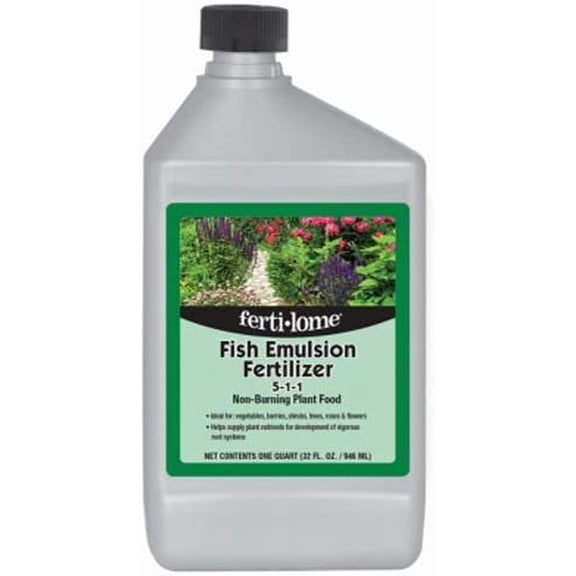 Fertilome Fish Emulsion Liquid Plant Food 32 oz