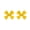 Yellow, variant on harmtty 1 Pair Ear Studs Colored Bow Plated Sweet Korean Style Electroplating Stud Earrings Jewelry Gifts