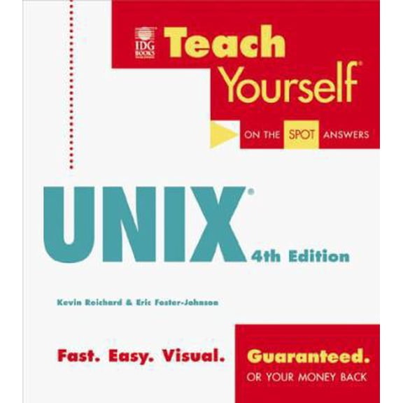 Pre-Owned Teach Yourself Unix (Paperback) 1558285881 9781558285880
