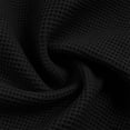 thumbnail image 5 of Women's Knit High Waist Wide Leg Trousers, Front Button Zipper Pocket Commute Office Pants, Breathable Casual Bottoms for Daily Workplace | TruHer,Black L, 5 of 8