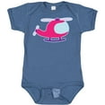 thumbnail image 3 of Inktastic Helicopter Pink Girls Girls Baby Bodysuit, 3 of 5