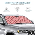 thumbnail image 2 of Bingfone Strawberries Car Windshield Sunshade,Sun Foldable Sun Shield Sun Visor for Car -, 2 of 8