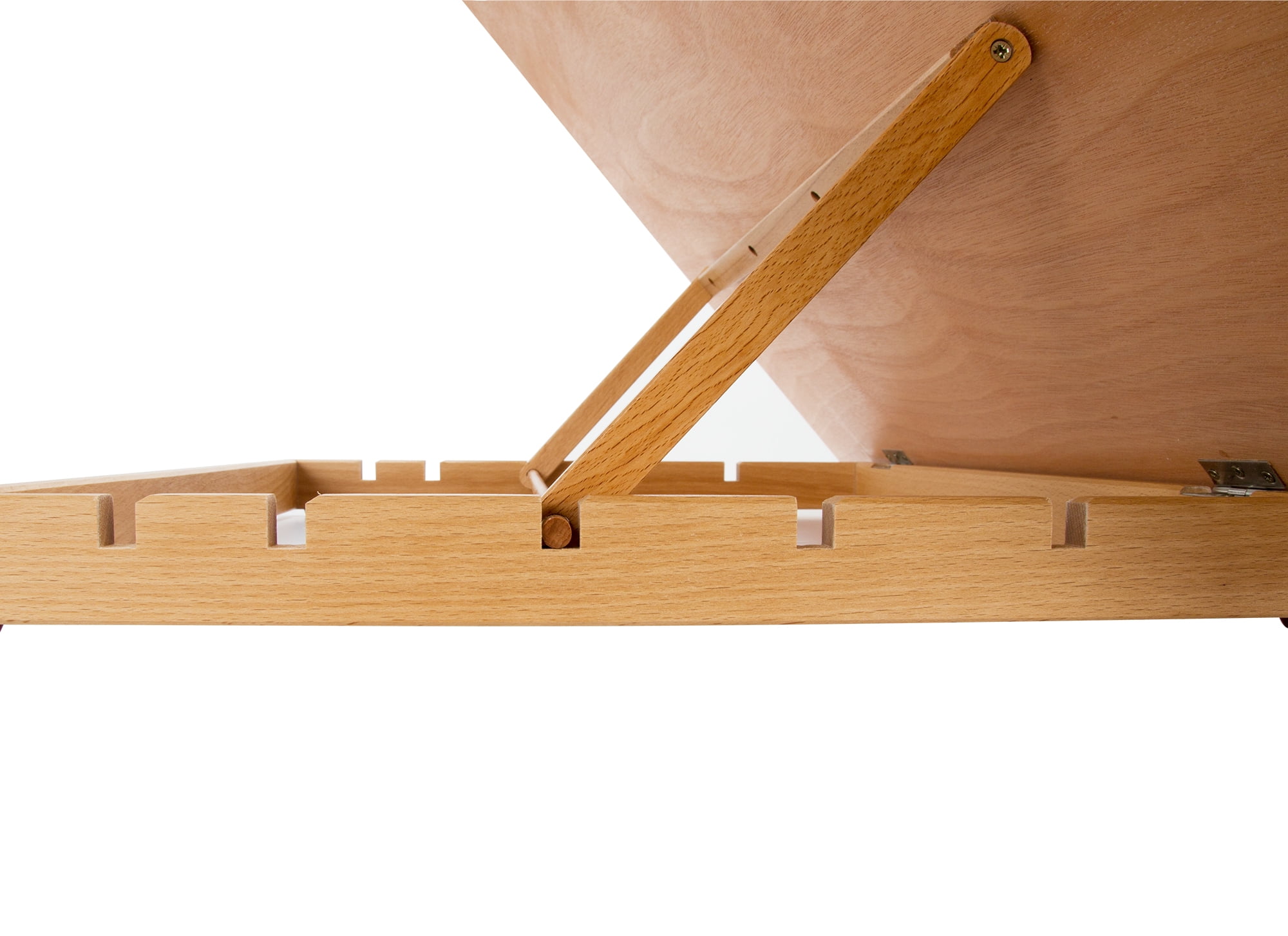 SoHo Urban Artist Extra Large 19.75" x 29.5" Adjustable Portable Drawing Board Stand Easel, 5 Positions, Natural BeechWood Finish