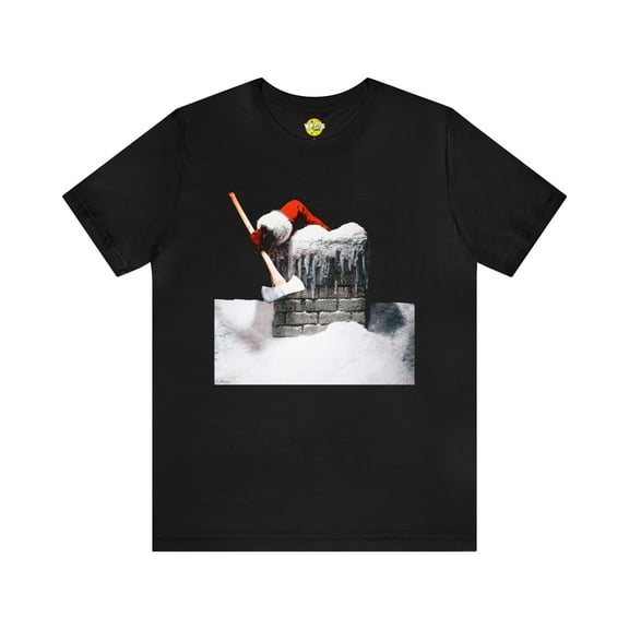 Silent Night Deadly Night tshirt - Christmas Scary Santa Chimney tee