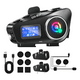 thumbnail image 1 of "Audífonos Sunshot Bluetooth 5.3 para Casco Moto Impermeables IPX6 con Intercomunicador 1500M Lab.G, Negro ", 1 of 5