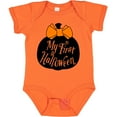 thumbnail image 3 of Inktastic My 1st Halloween with Pumpkin and Orange Bow Boys or Girls Baby Bodysuit, 3 of 5